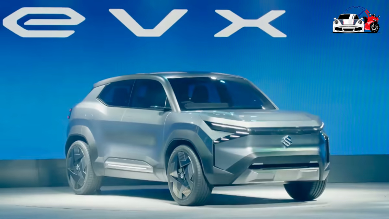 รถต้นแบบเอสยูวี ของแบรนด์ Suzuki eVX Concept ที่ใช้พลังงานไฟฟ้า